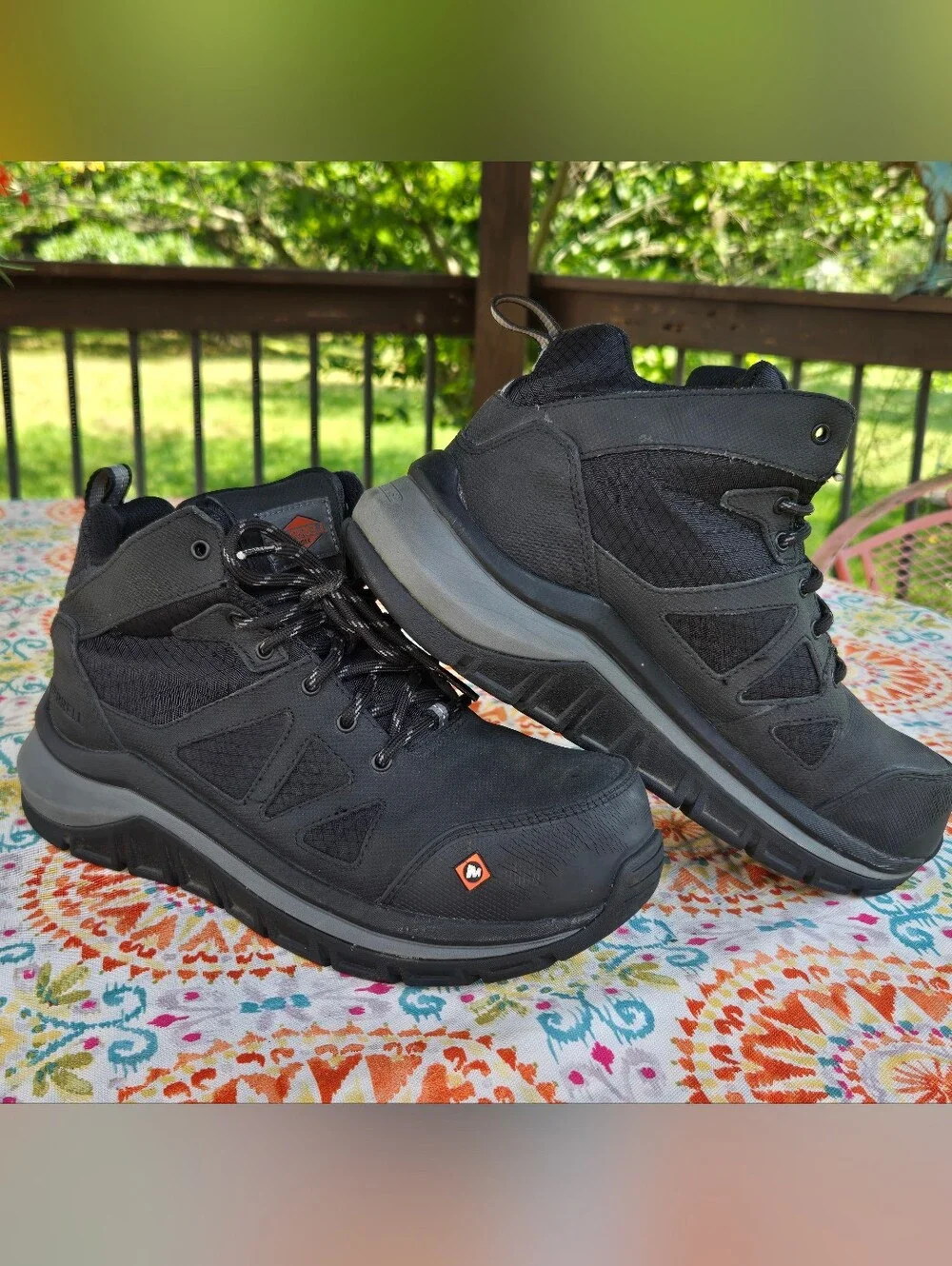 Merrell Steel Toe Work Boots | Men’s 6.5 | Women’s 7.5 | Comfort Base